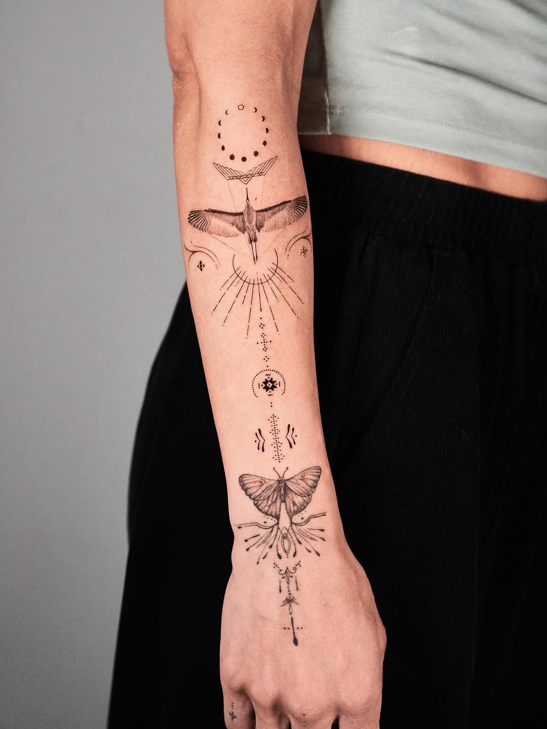 Tattoo by @sonia_ink_ — fine_line, dotwork