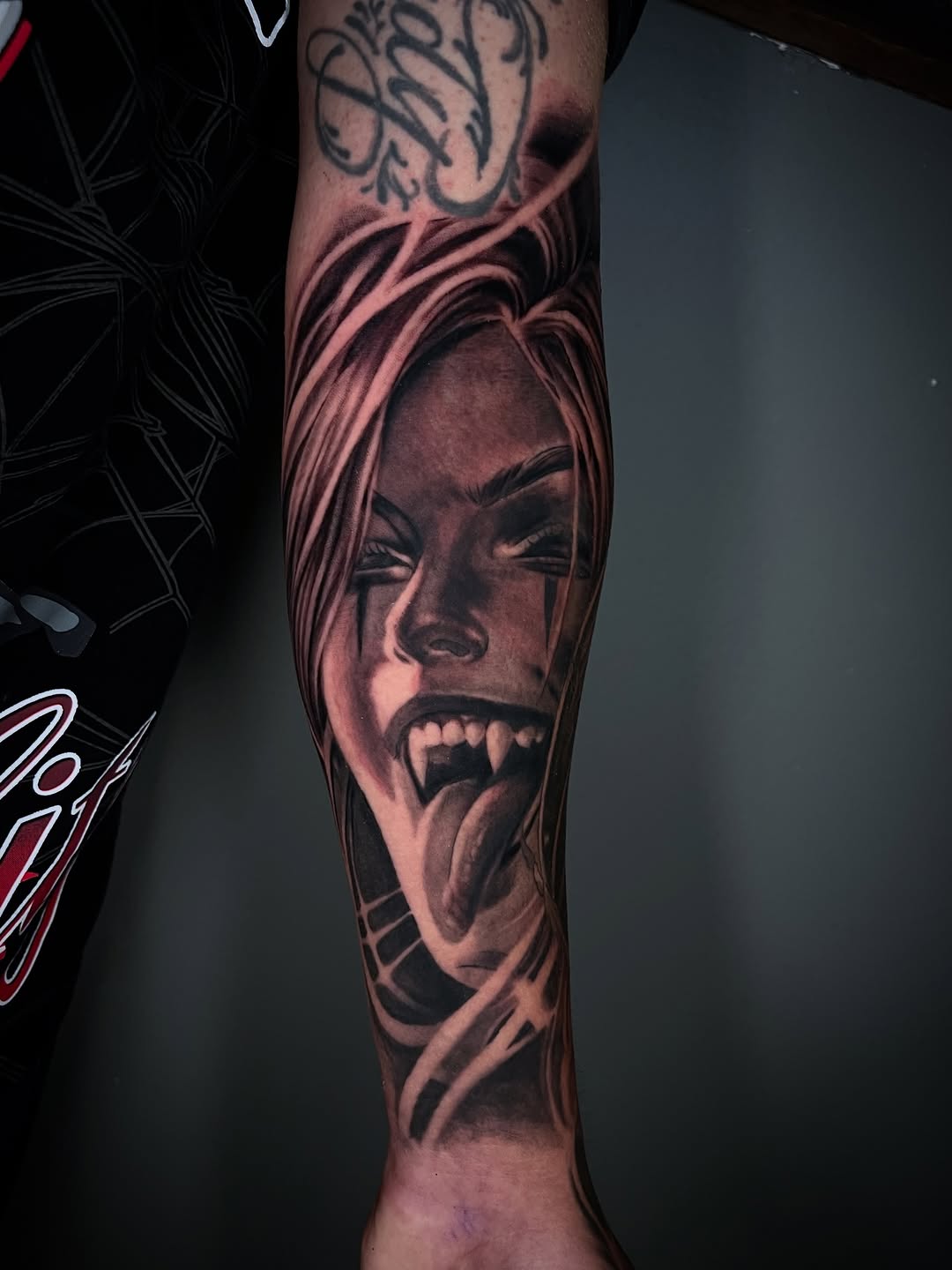Tattoo by @tattoos_by_elijah — realism, dark_realism