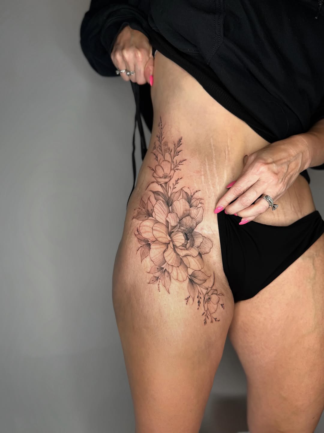 Tattoo by @inkedbycarson — fine_line, black_and_grey