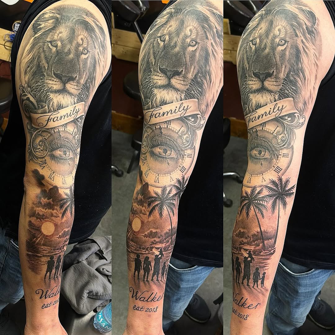 Tattoo by @theonlyajax — realism, black_and_grey