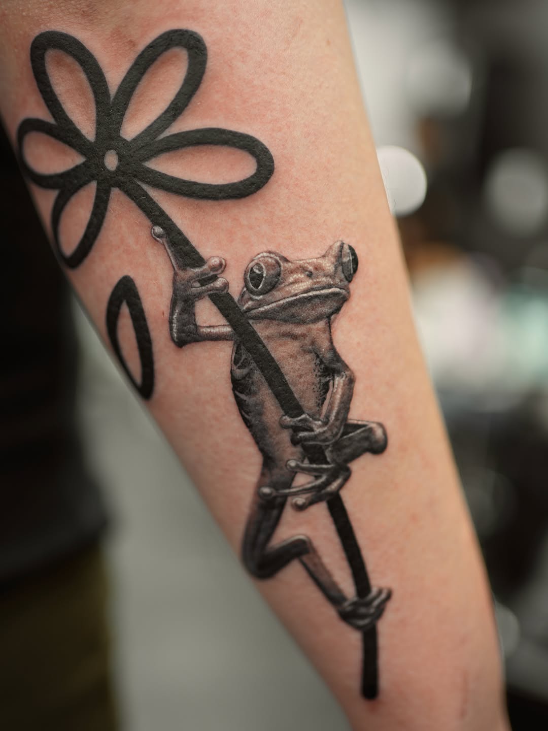 Tattoo by @dcvern_ink — realism, black_and_grey