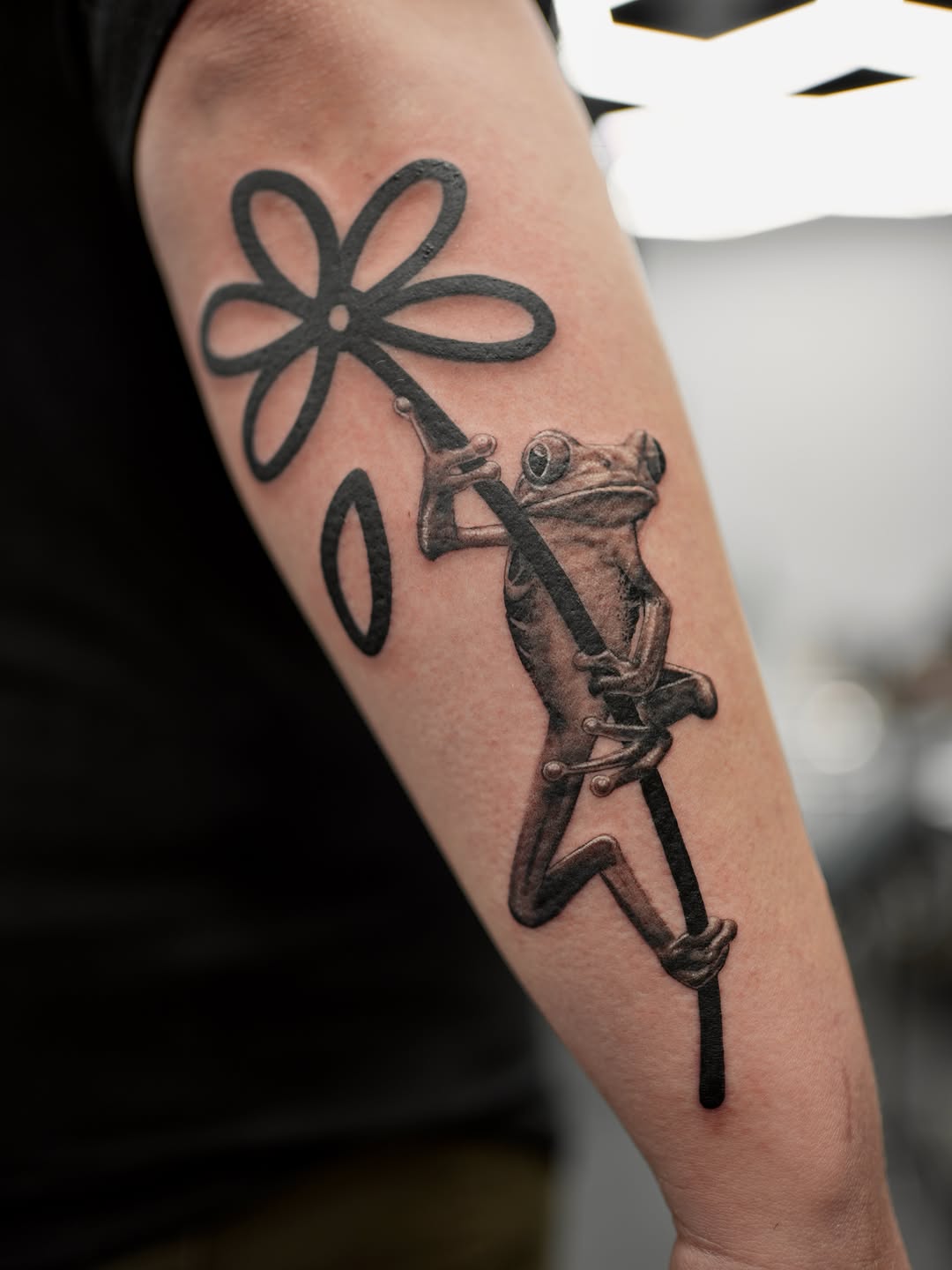 Tattoo by @dcvern_ink — realism, black_and_grey