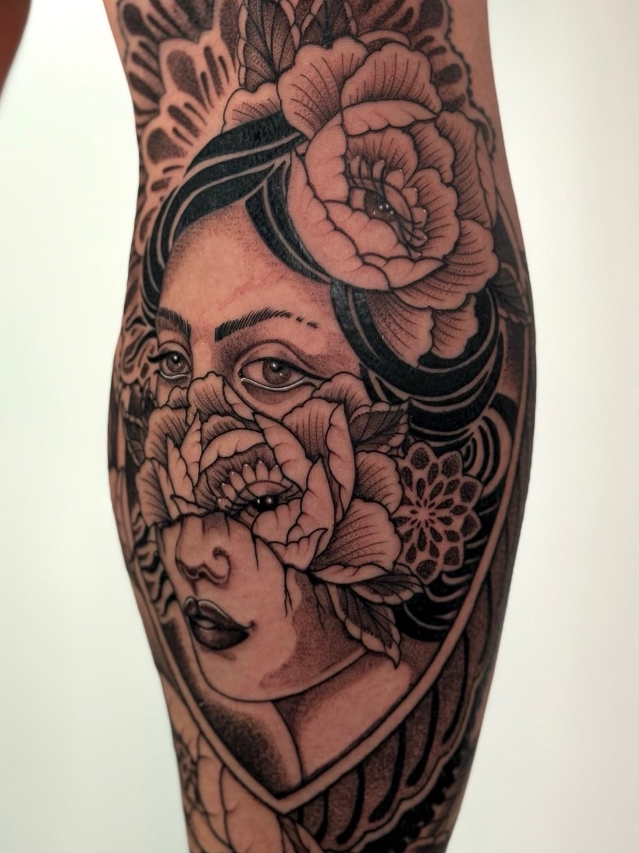 Tattoo by @luna_sea_tattoo — black_and_grey, realism