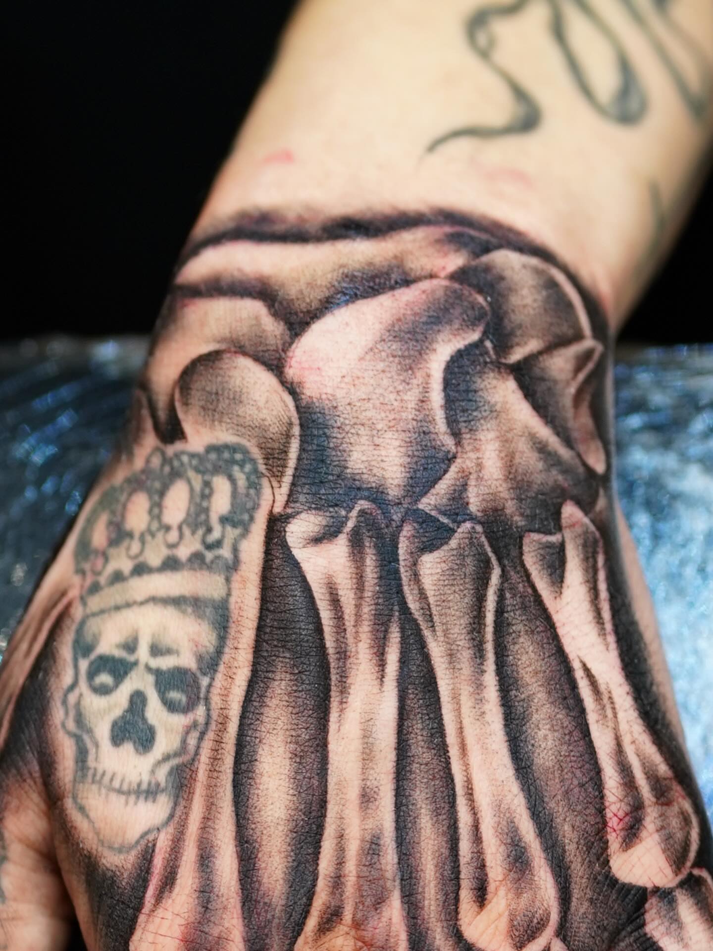 Tattoo by @dr_zeus_tattoo — realism, black_and_grey