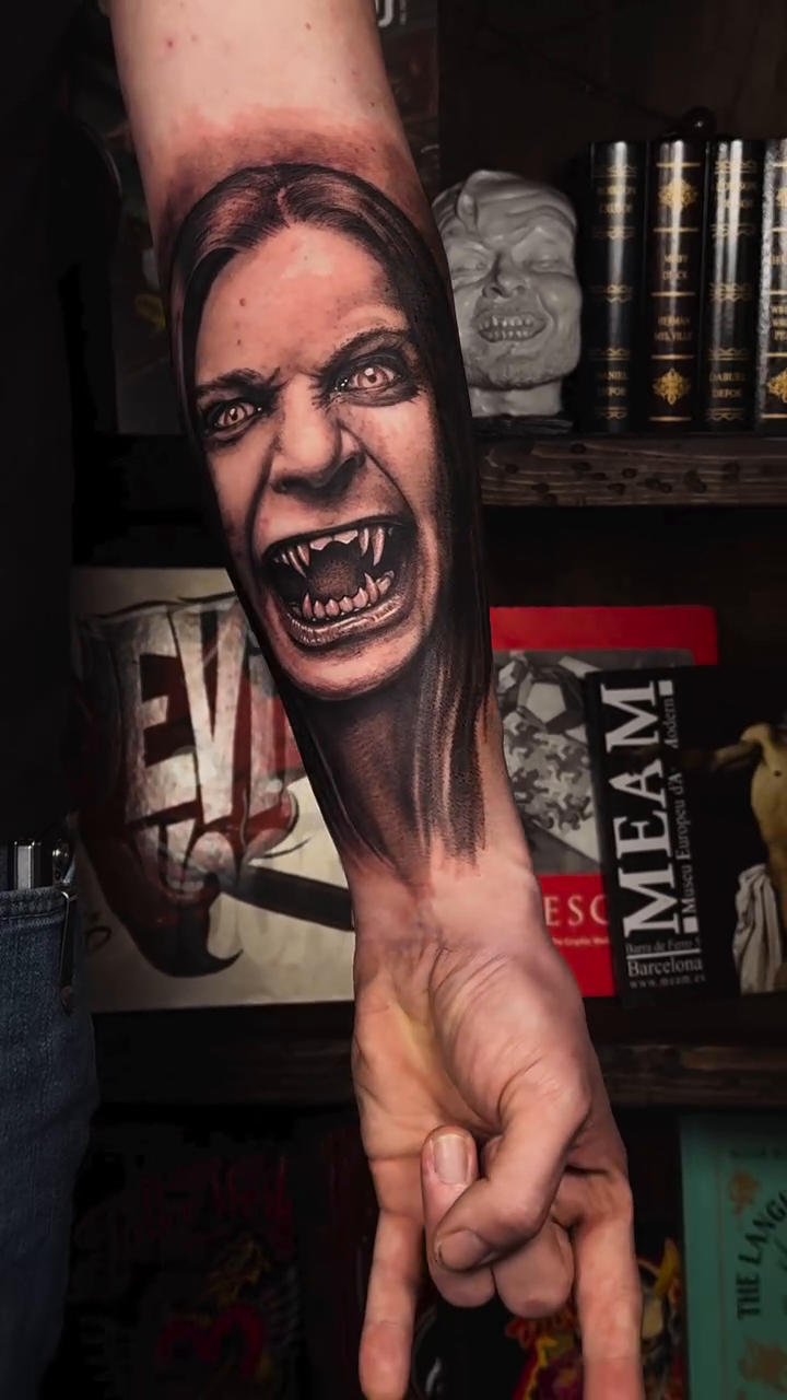 Tattoo by @artofmiguelangelflores — realism, dark_realism