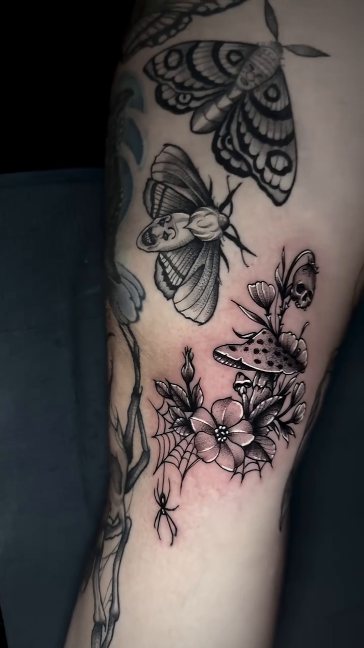 Tattoo by @alanink_ — black_and_grey, realism
