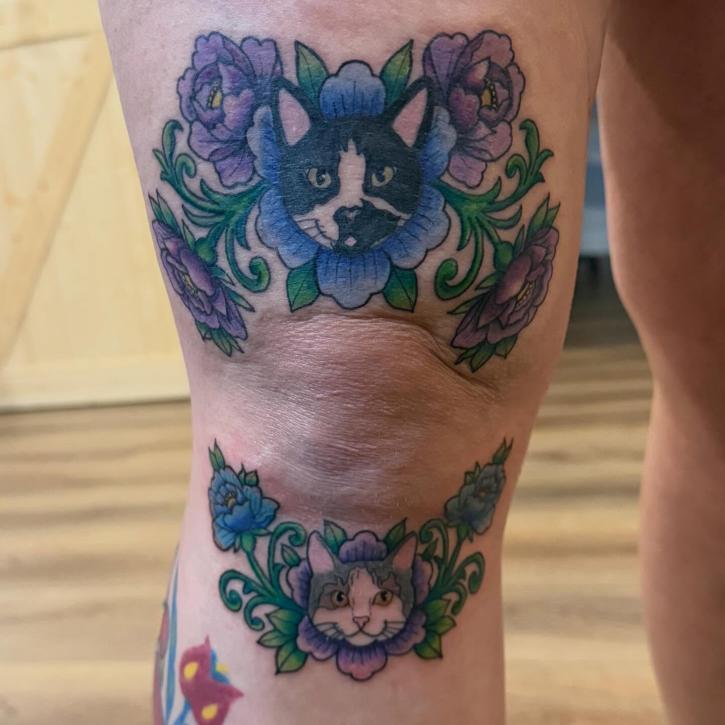 Tattoo by @_krystalwithak_ — american_traditional, dotwork