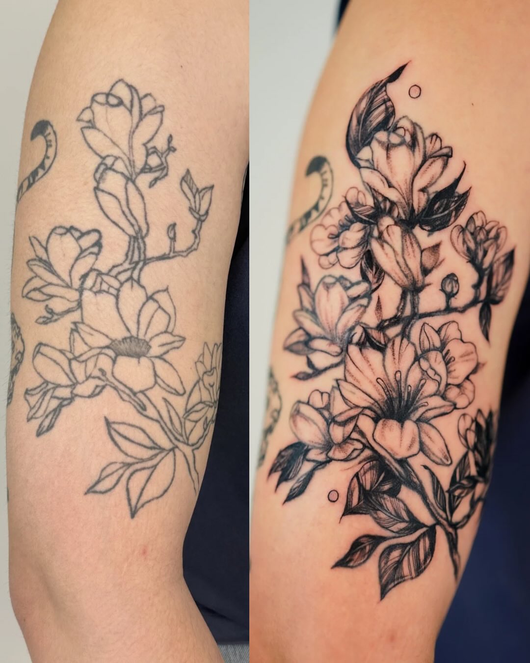 Tattoo by @petite.mortt β black_and_grey