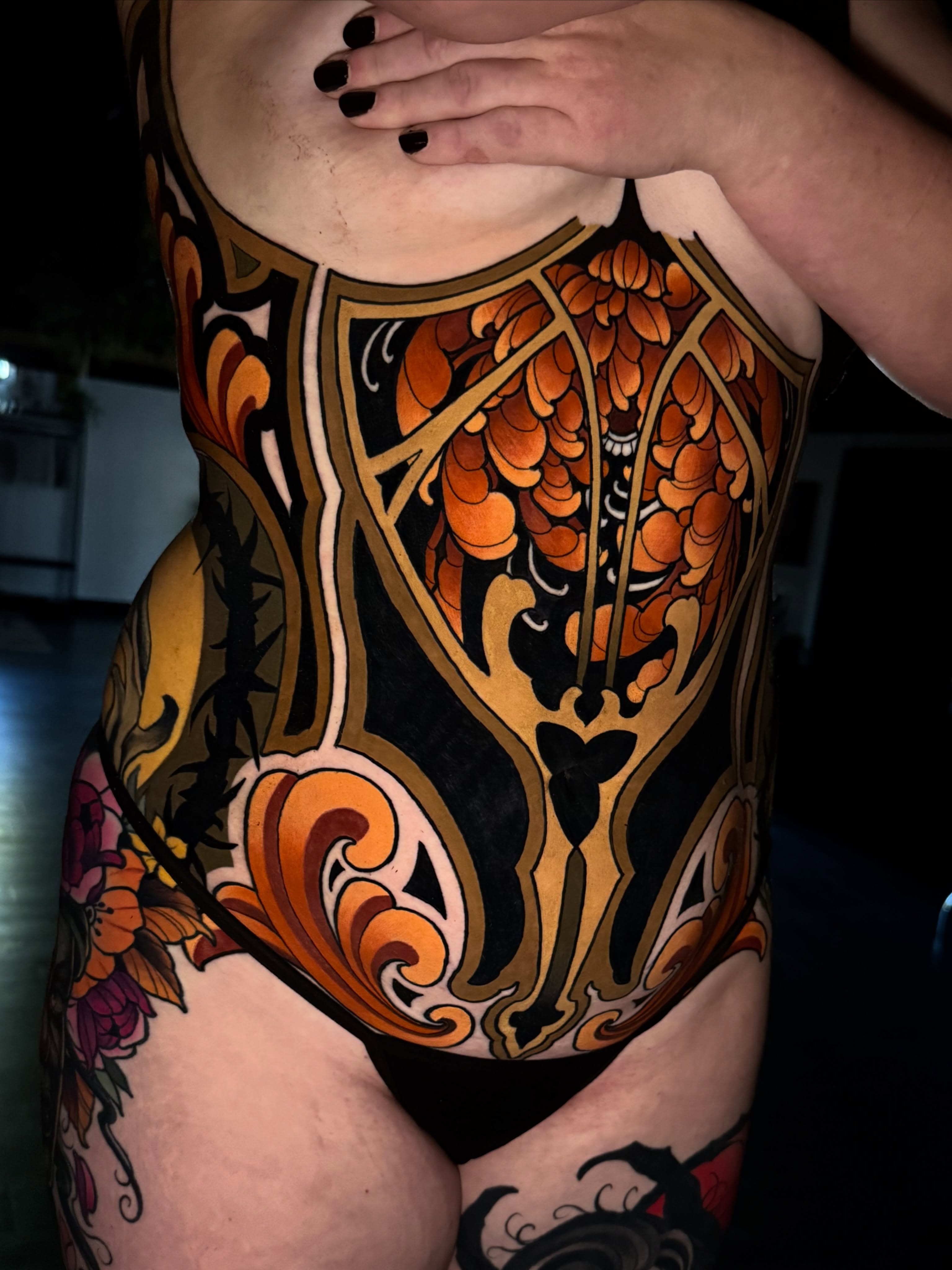Tattoo by @chance_tattoos — geometric, ornamental