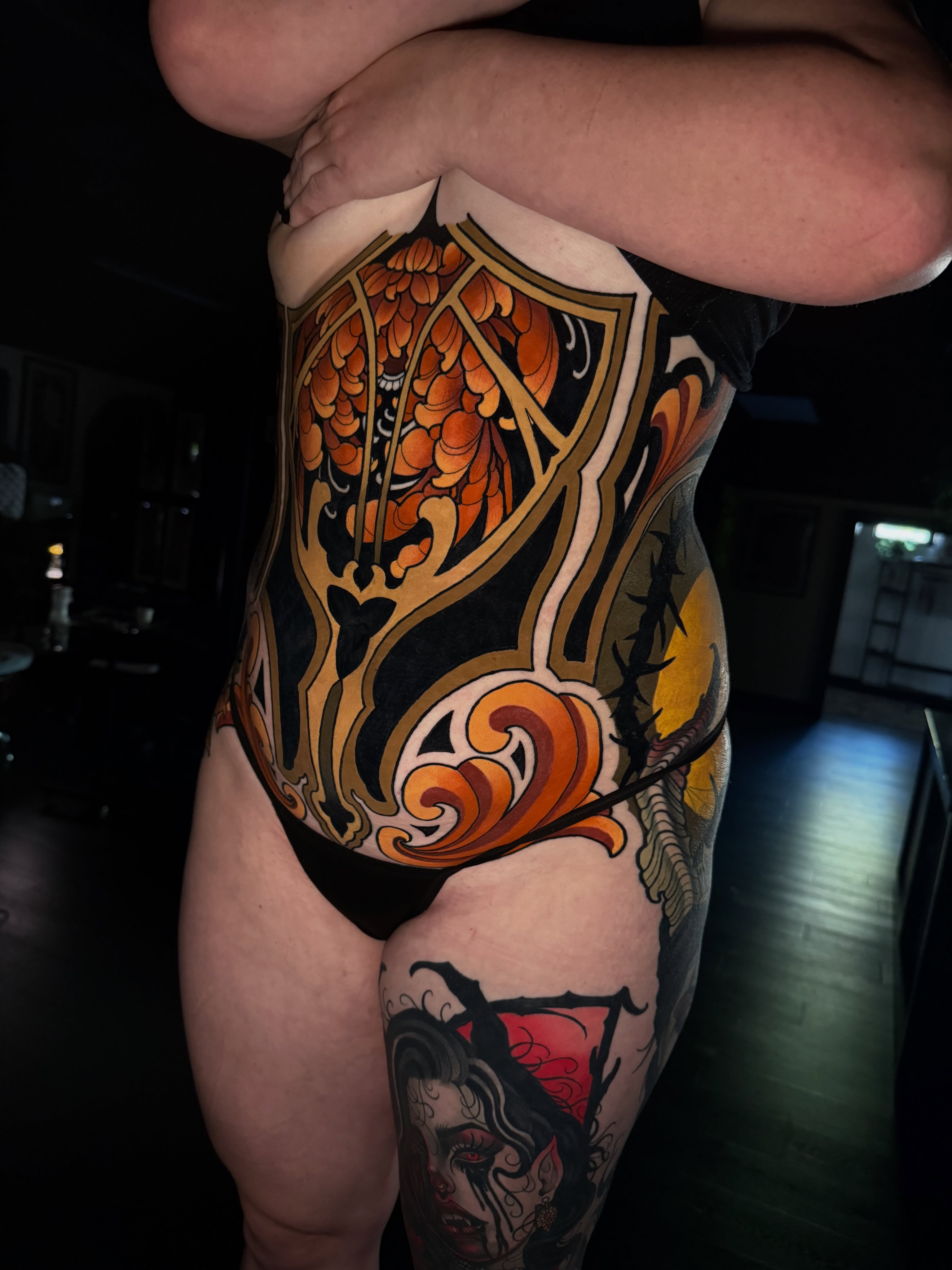 Tattoo by @chance_tattoos — ornamental