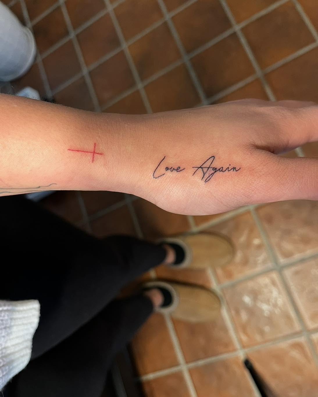 Tattoo by @rohrerink — lettering_script
