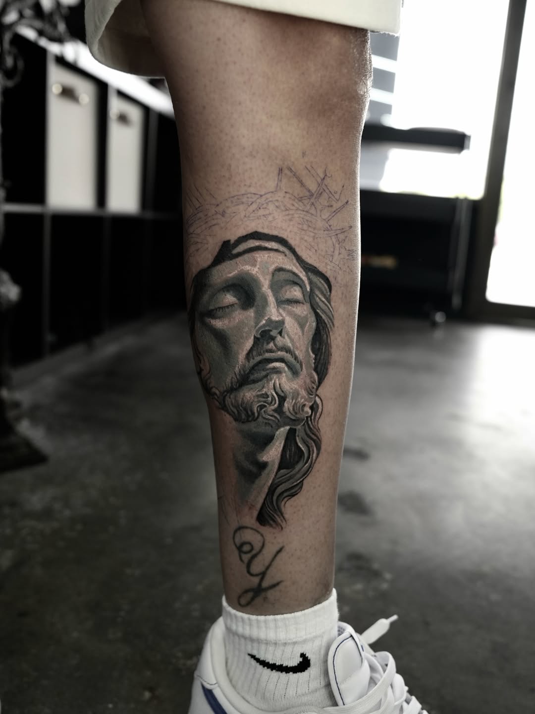 Tattoo by @corzo_tattoo_art — realism, black_and_grey