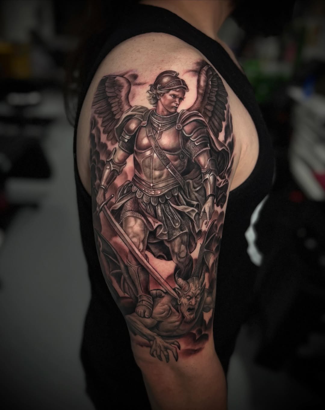 Tattoo by @chino_inks — realism, black_and_grey