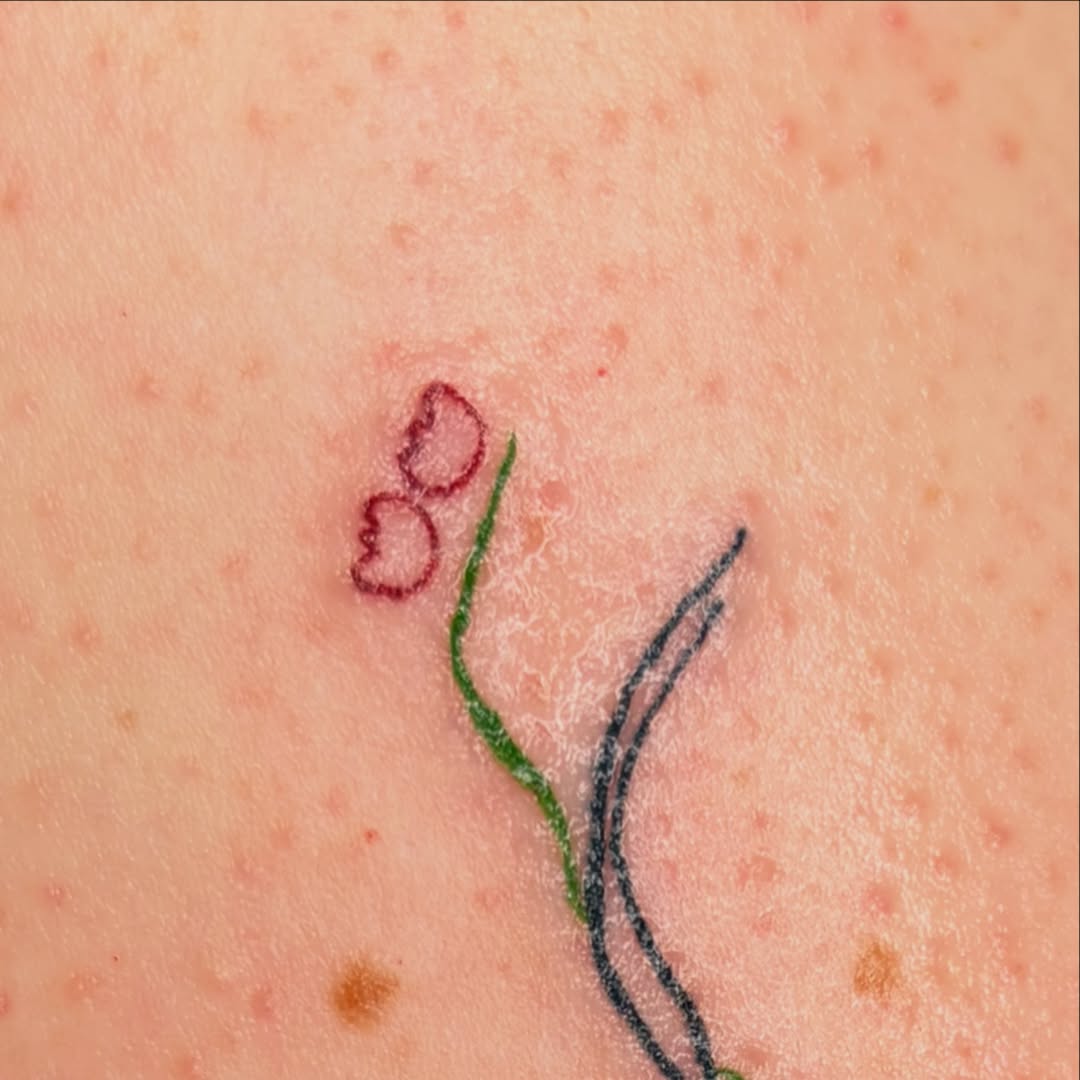 Tattoo by @sketchesonskin — fine_line
