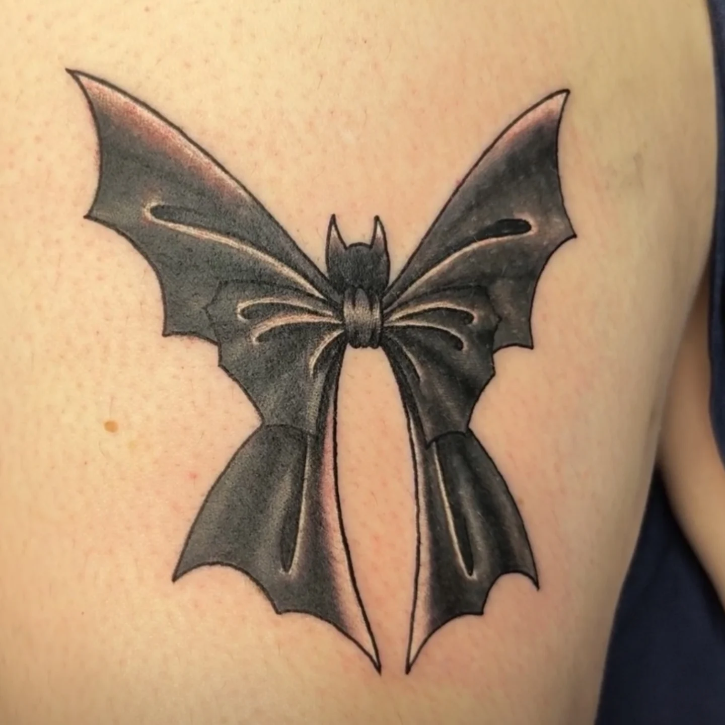 Tattoo by @reidiculous_tattoos — black_and_grey