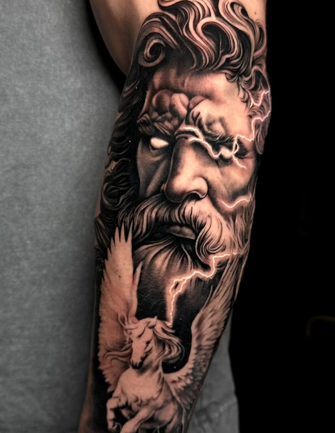 Tattoo by @leahross_tattoo — realism, black_and_grey