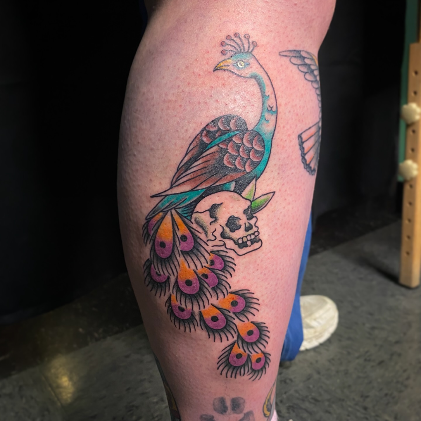 Tattoo by @gentledeviltattoo β american_traditional, dotwork