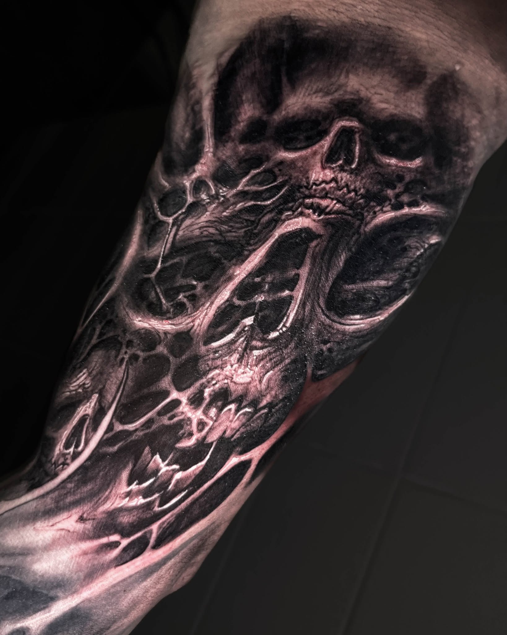 Tattoo by @brunomorettitattoo — dark_realism