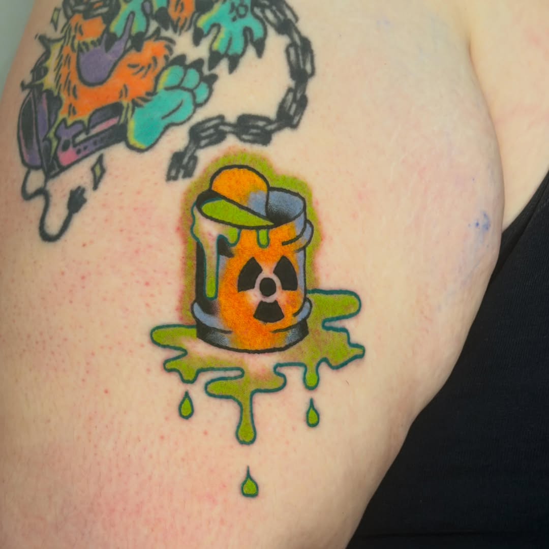 Tattoo by @roachparade — trash_polka