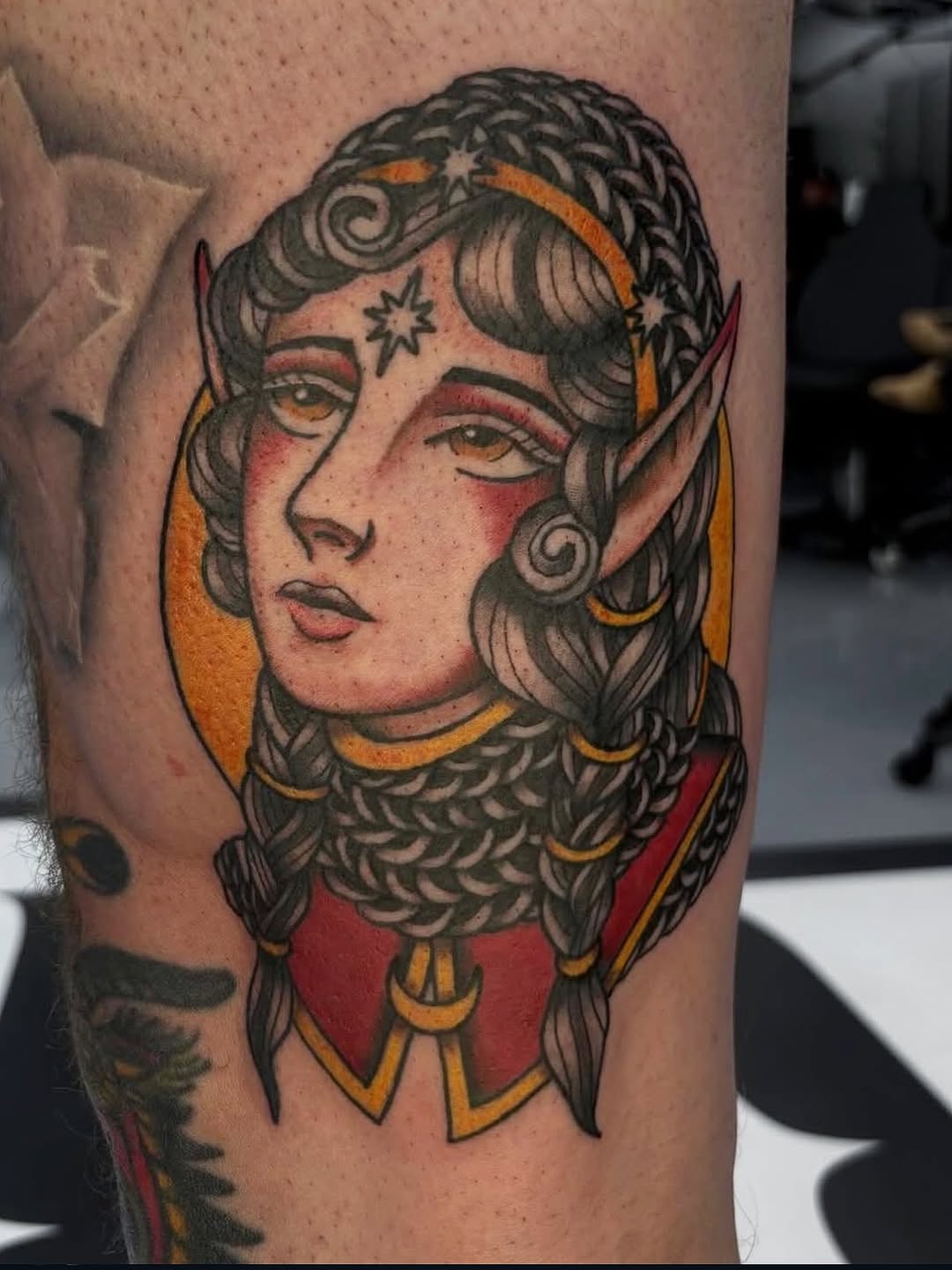 Tattoo by @trawlinson_tattoos — neo_traditional, black_and_grey