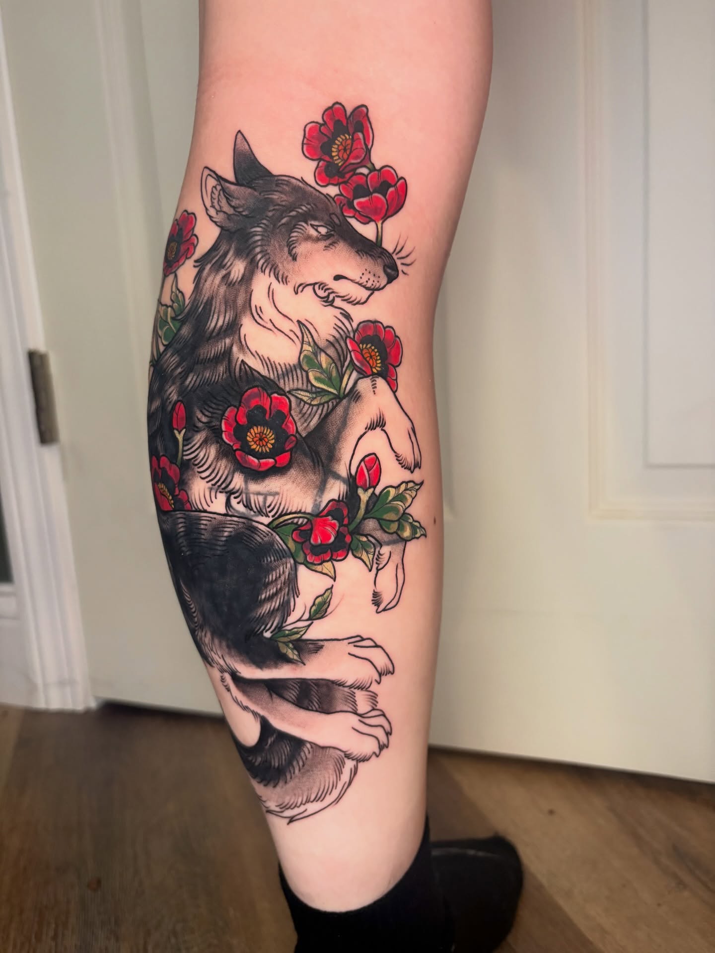 Tattoo by @folktaletattoo — american_traditional, realism
