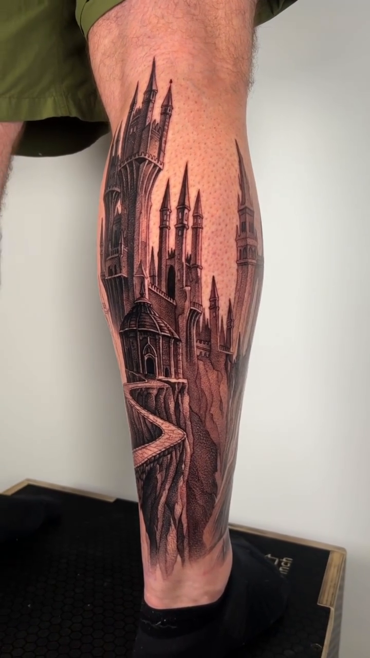 Tattoo by @jonnelson_tattoos — dark_realism