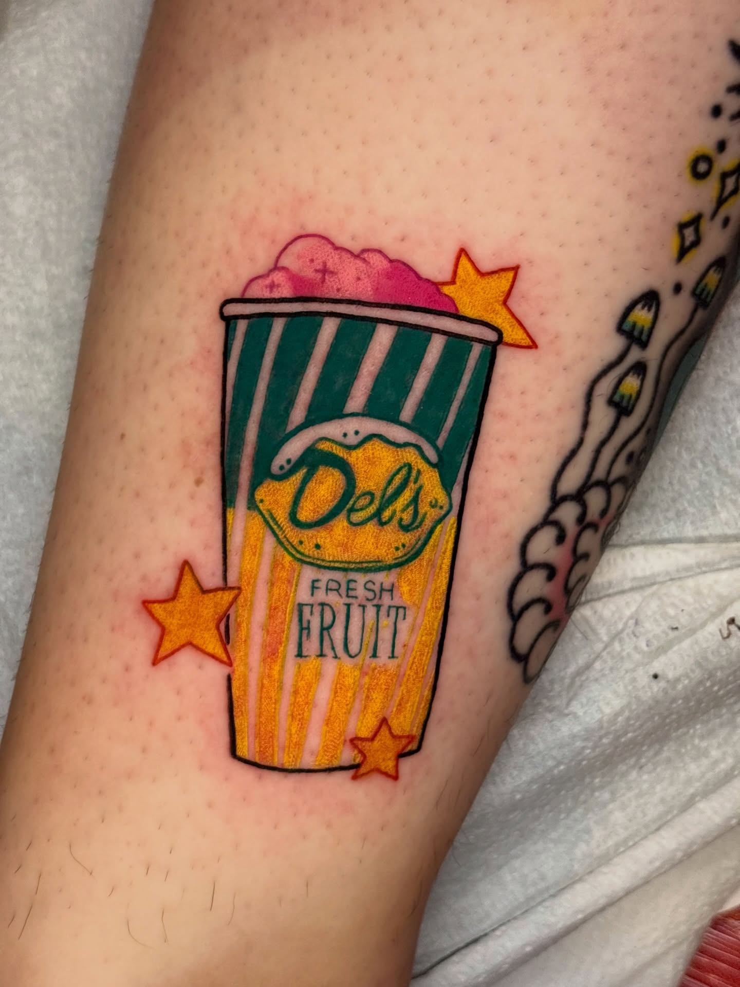 Tattoo by @folktaletattoo — new_school