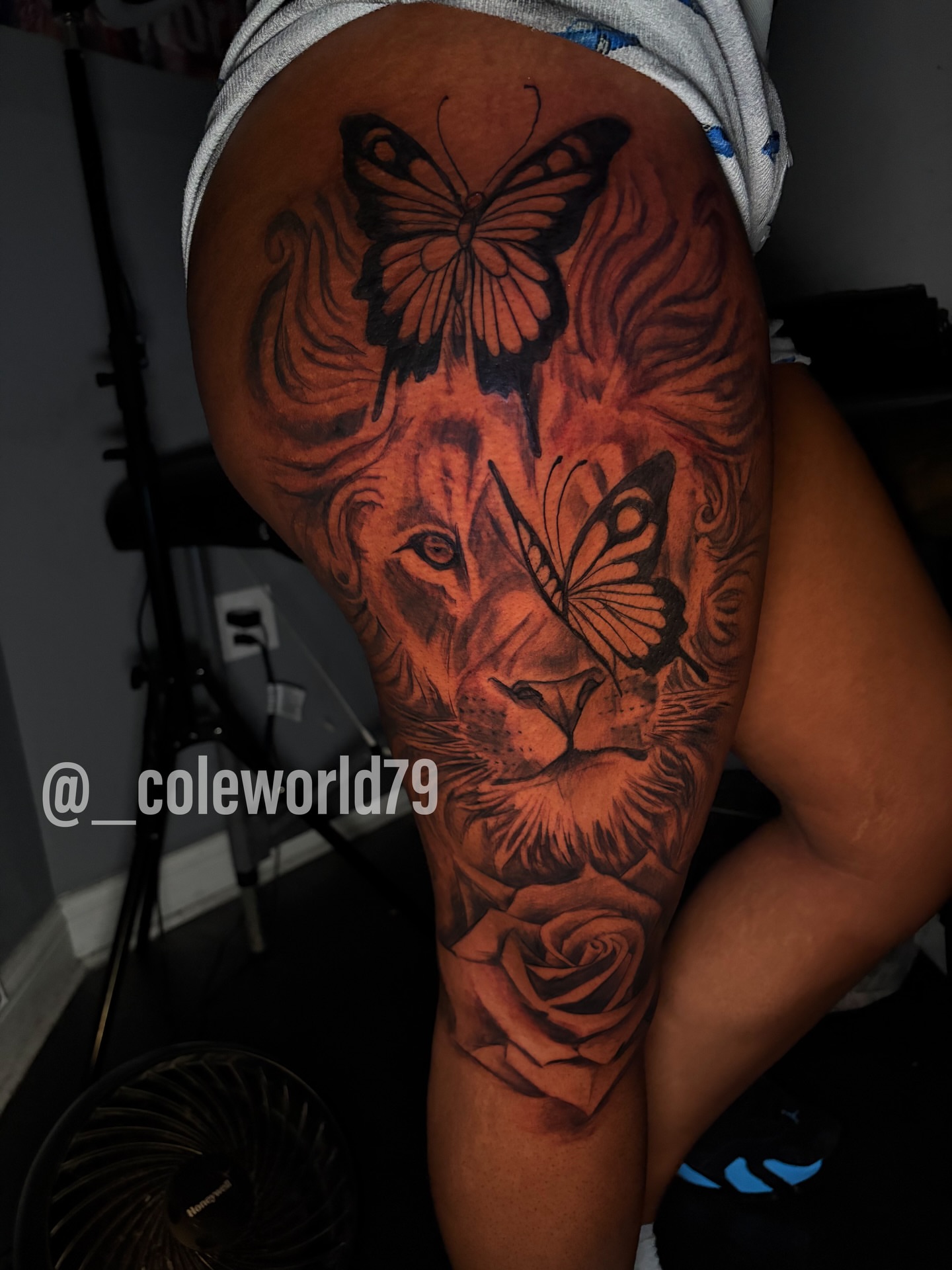Tattoo by @_coleworld79 โ realism, black_and_grey
