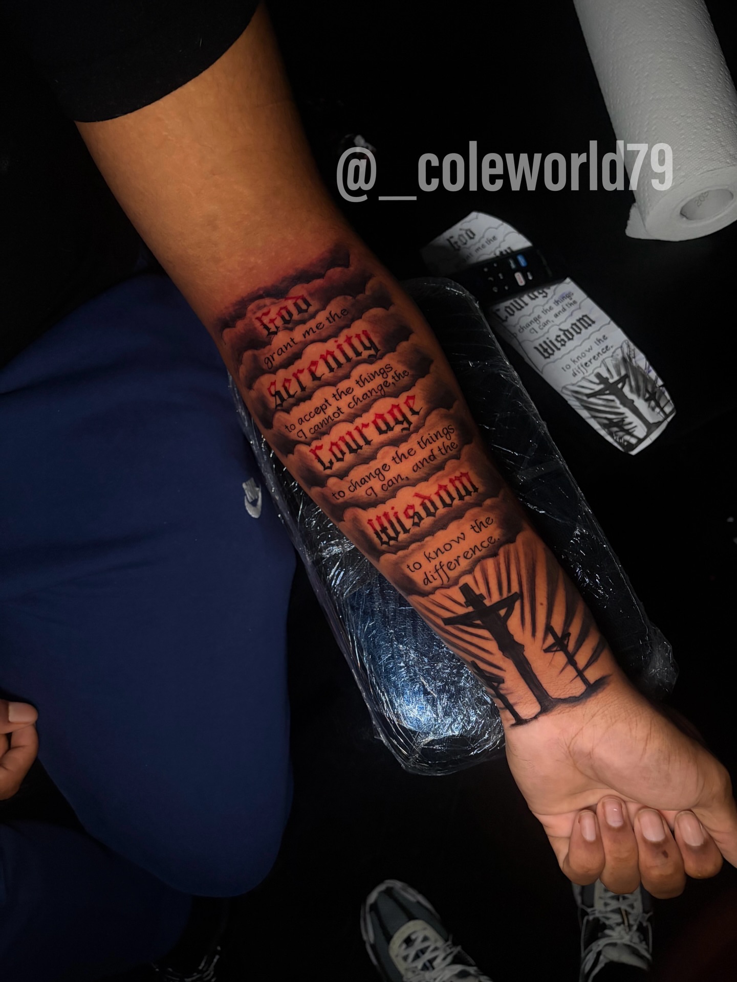Tattoo by @_coleworld79 โ black_and_grey