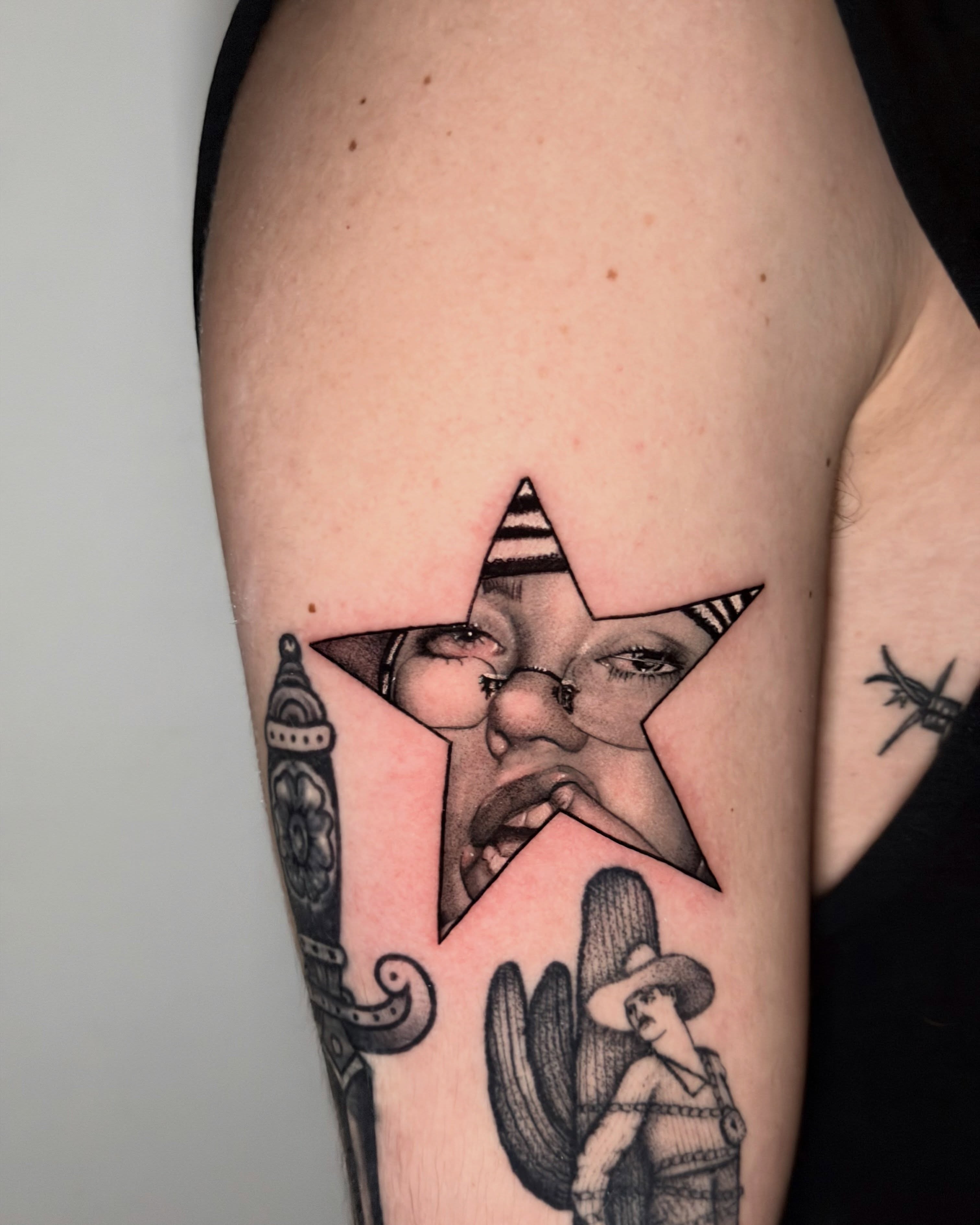 Tattoo by @tattoosbygiovanni — black_and_grey, geometric