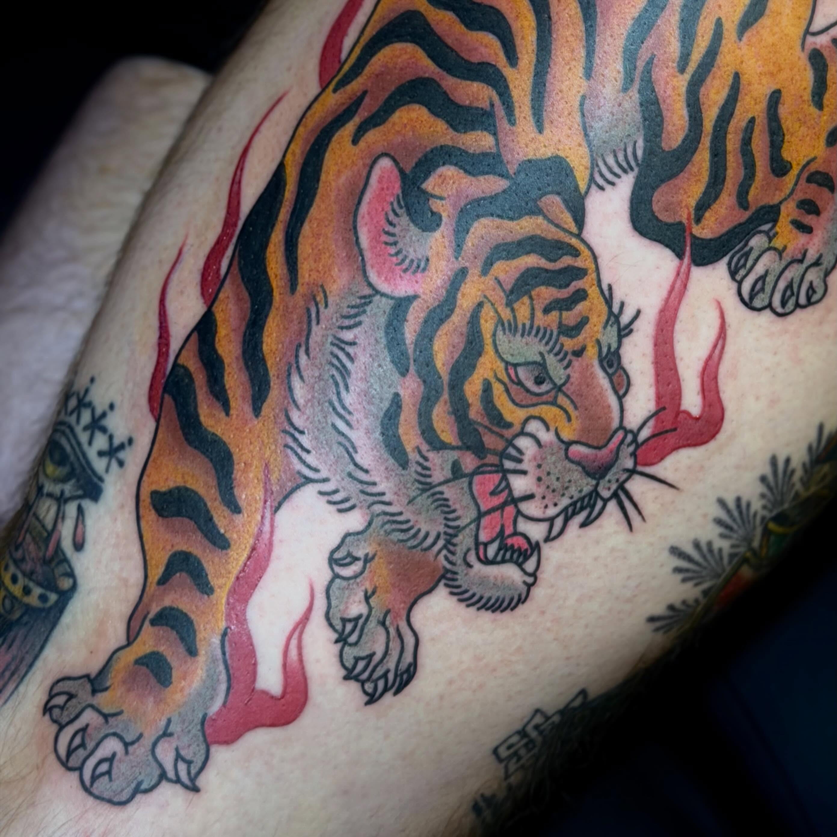 Tattoo by @senemtattooer — american_traditional