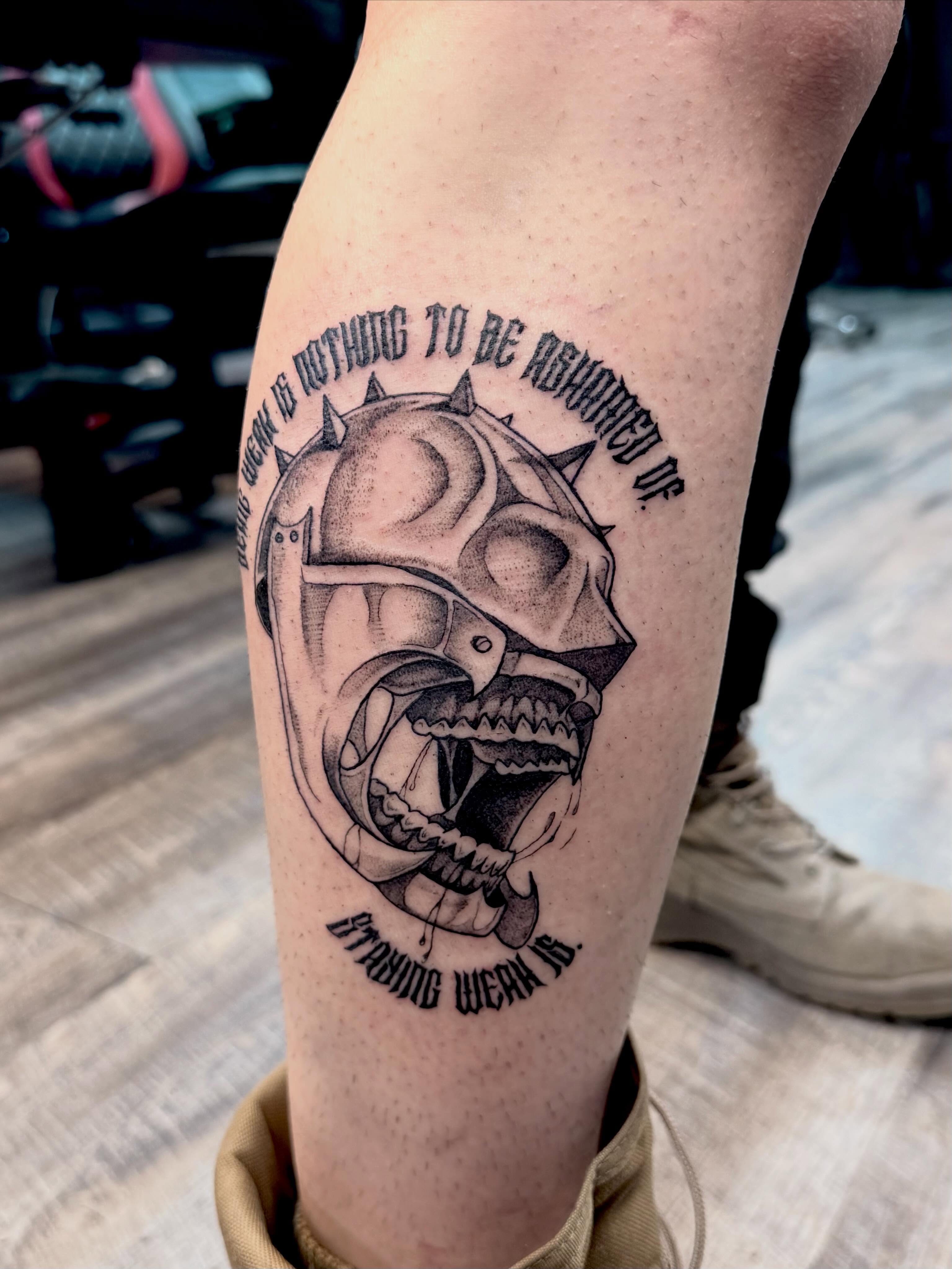 Tattoo by @elijahtatttoo — black_and_grey, realism