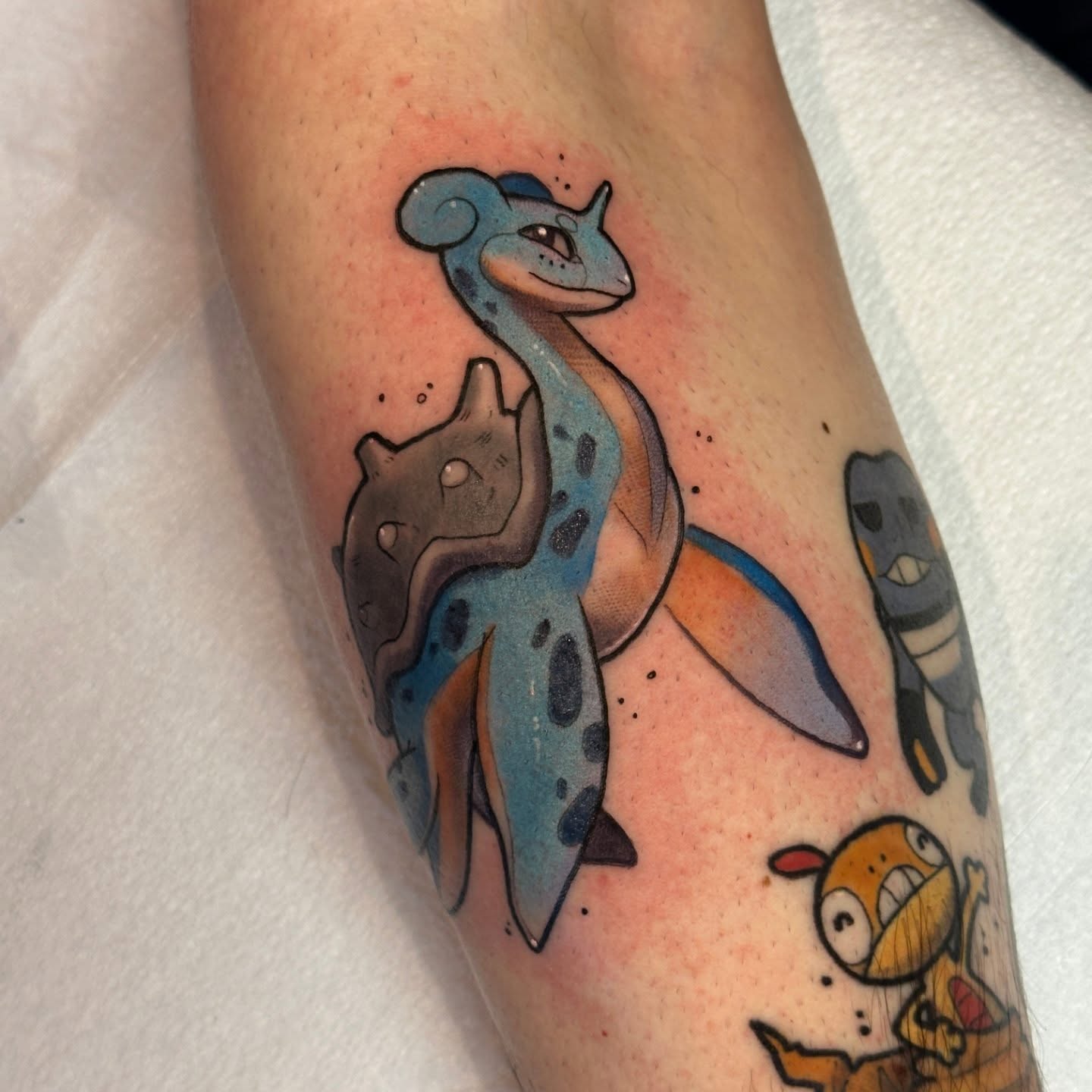Tattoo by @sashawren_tattoos — dotwork