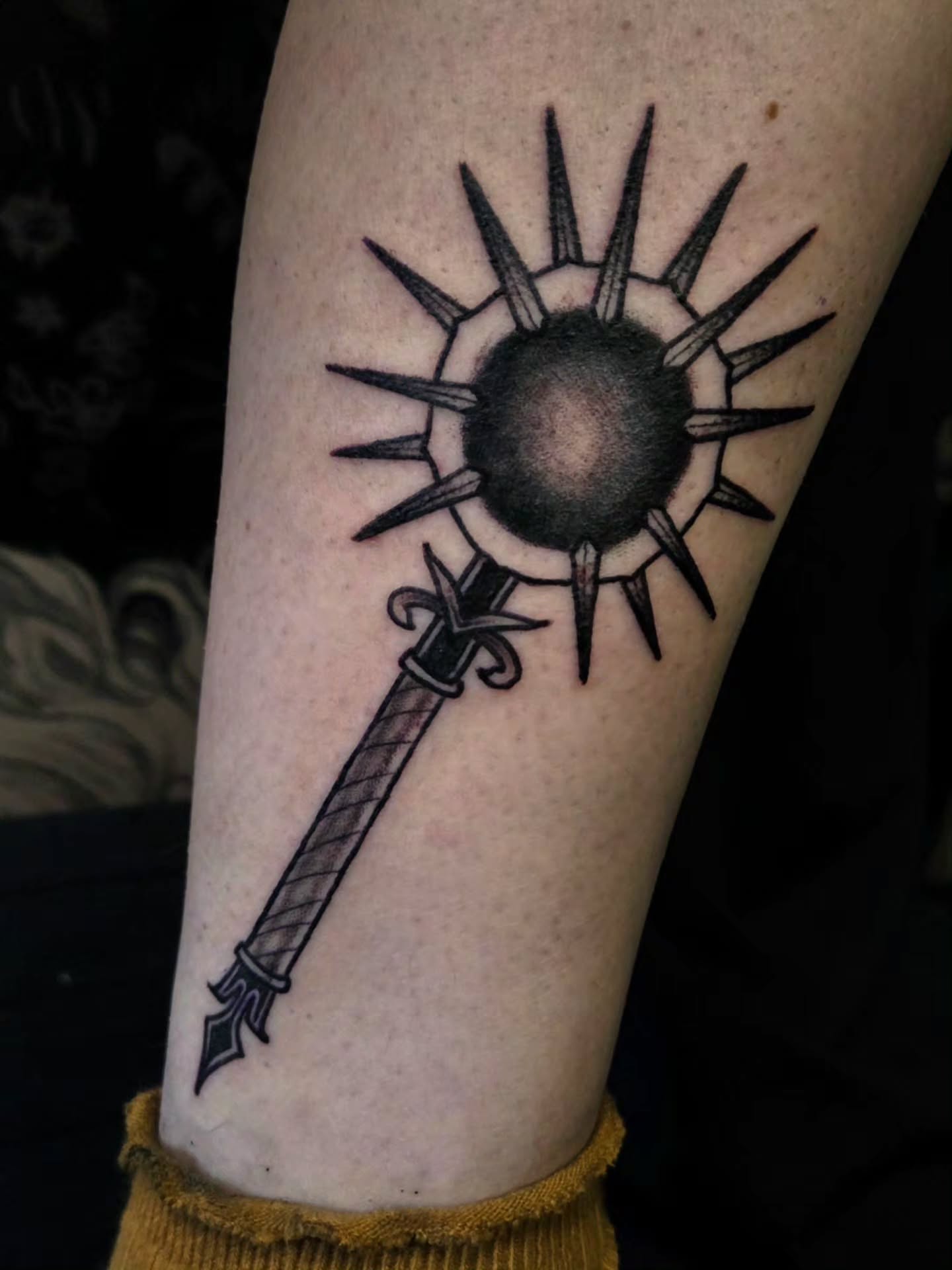 Tattoo by @iankisertattoo — black_and_grey