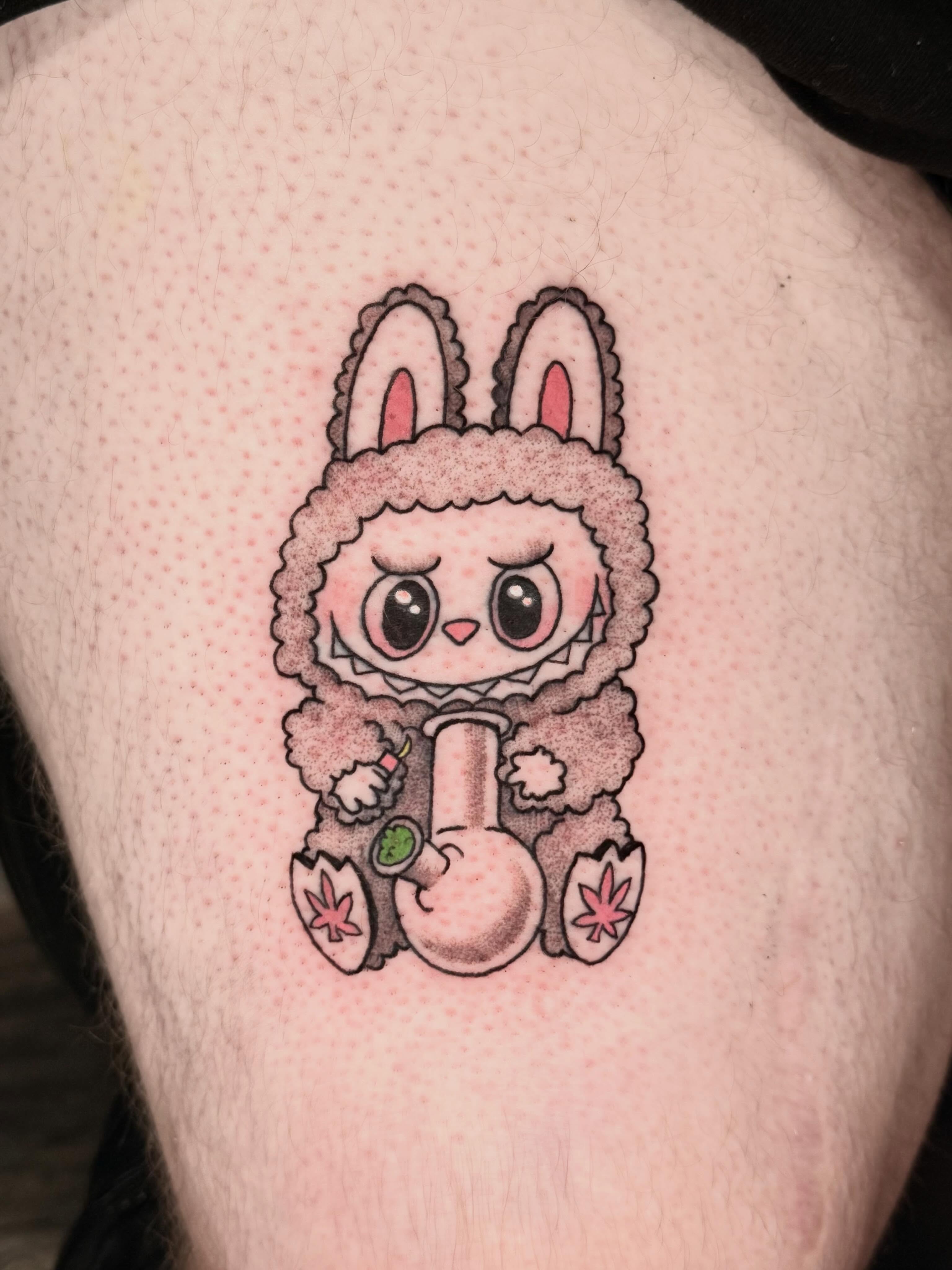 Tattoo by @miachristattoo — dotwork