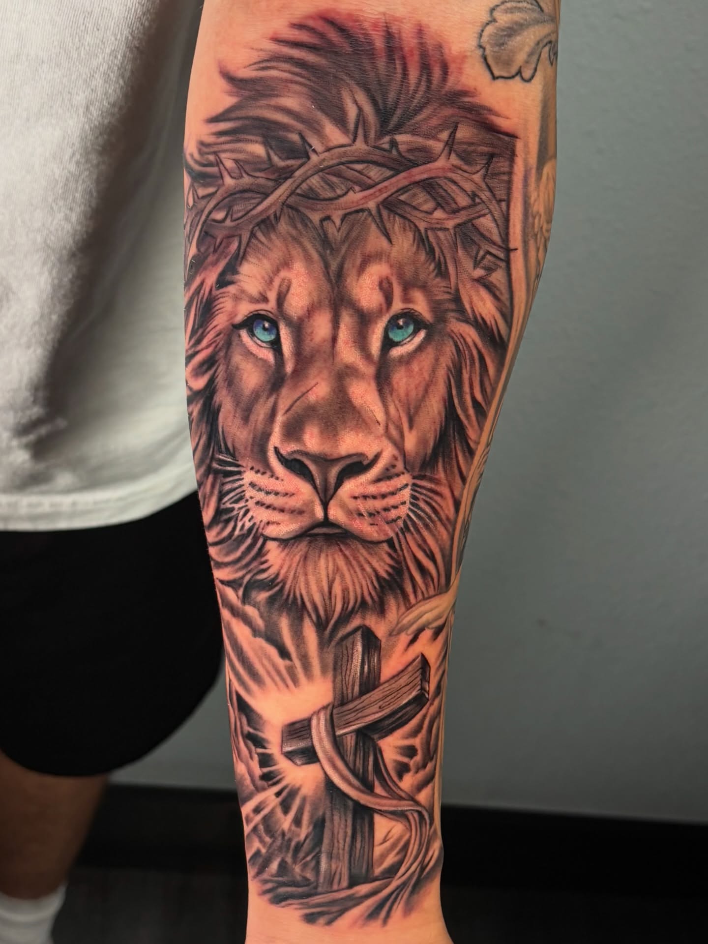 Tattoo by @davesancheztattooer — realism, black_and_grey