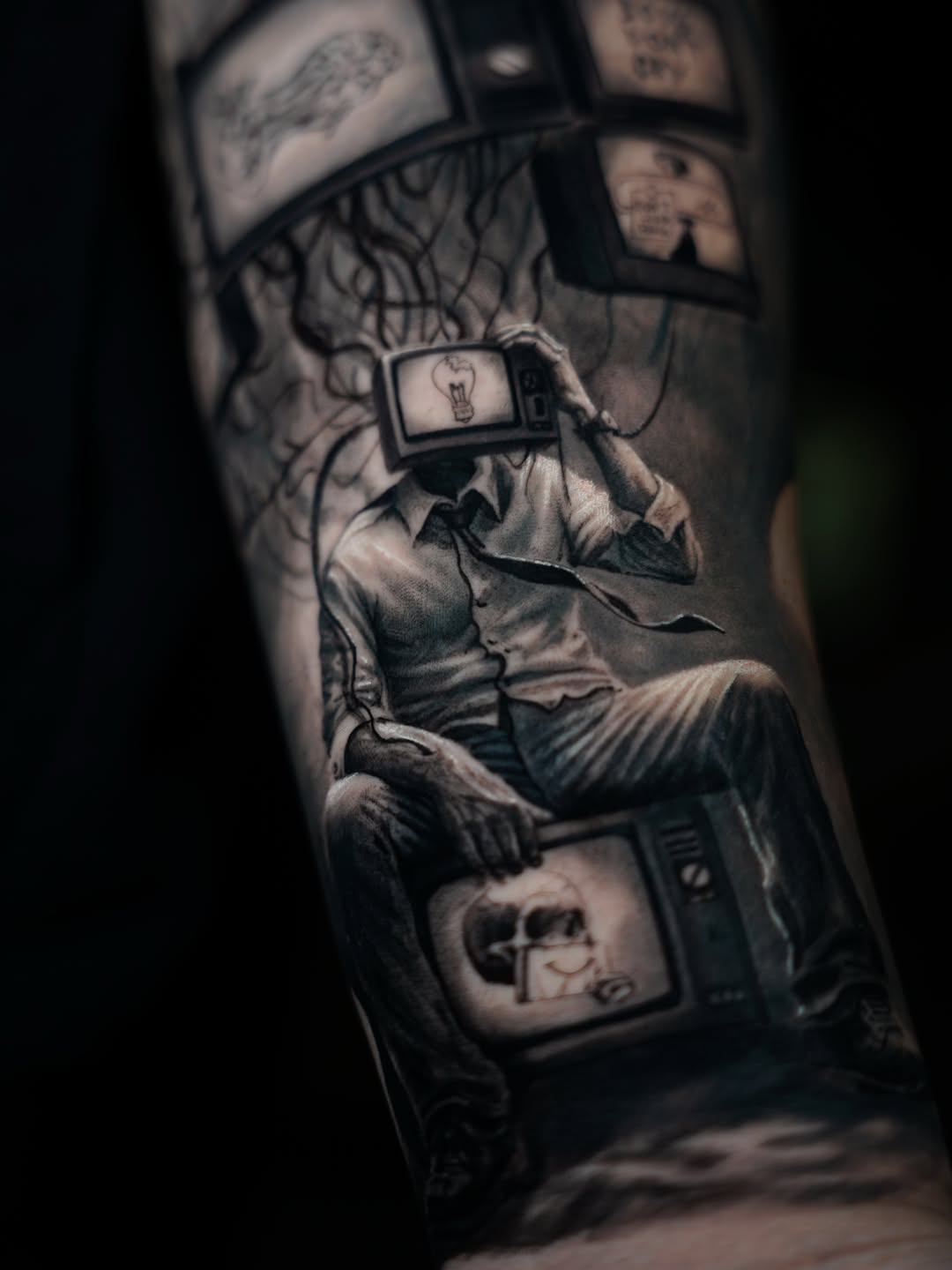 Tattoo by @rene_artt — realism, black_and_grey