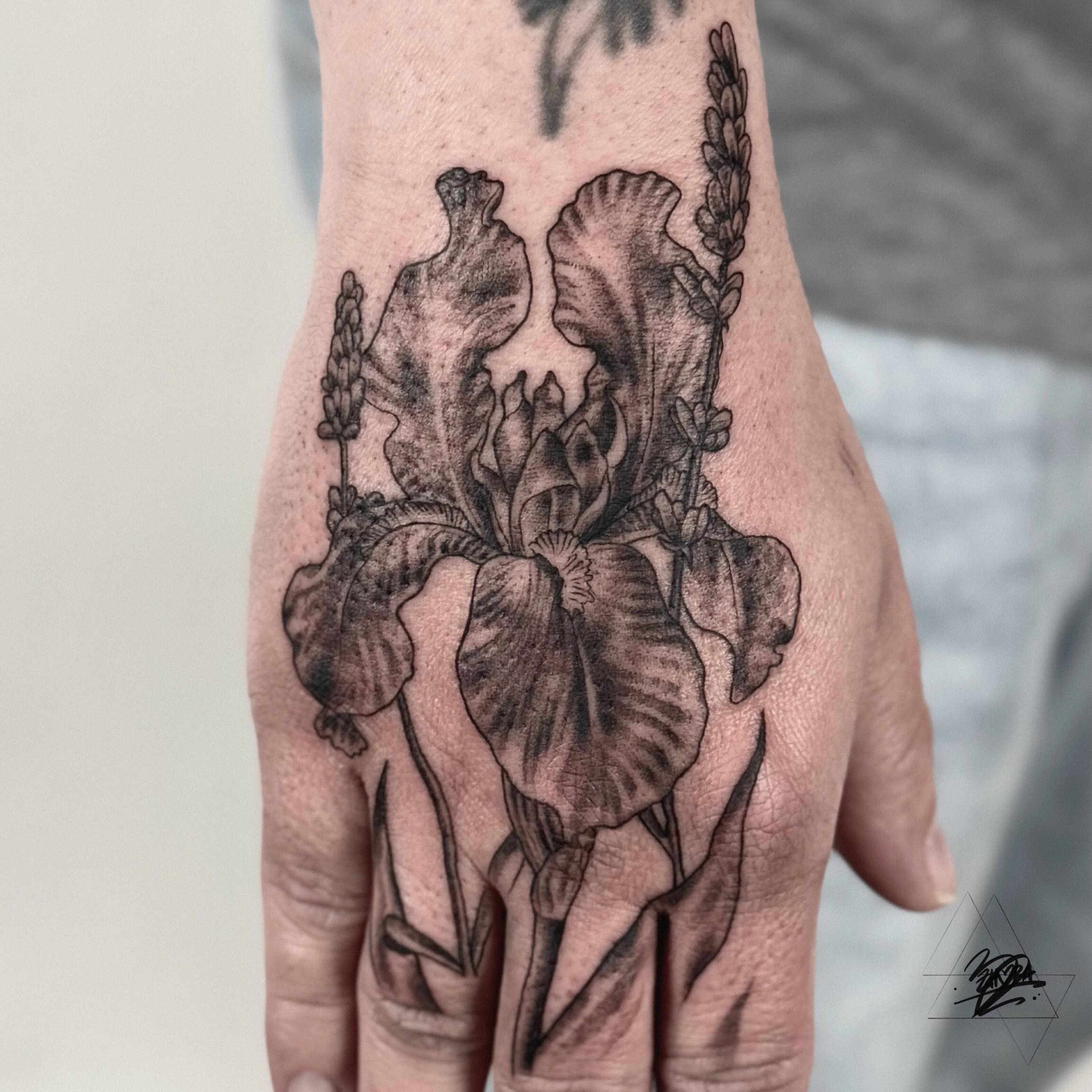 Tattoo by @zhoradevi — black_and_grey, realism