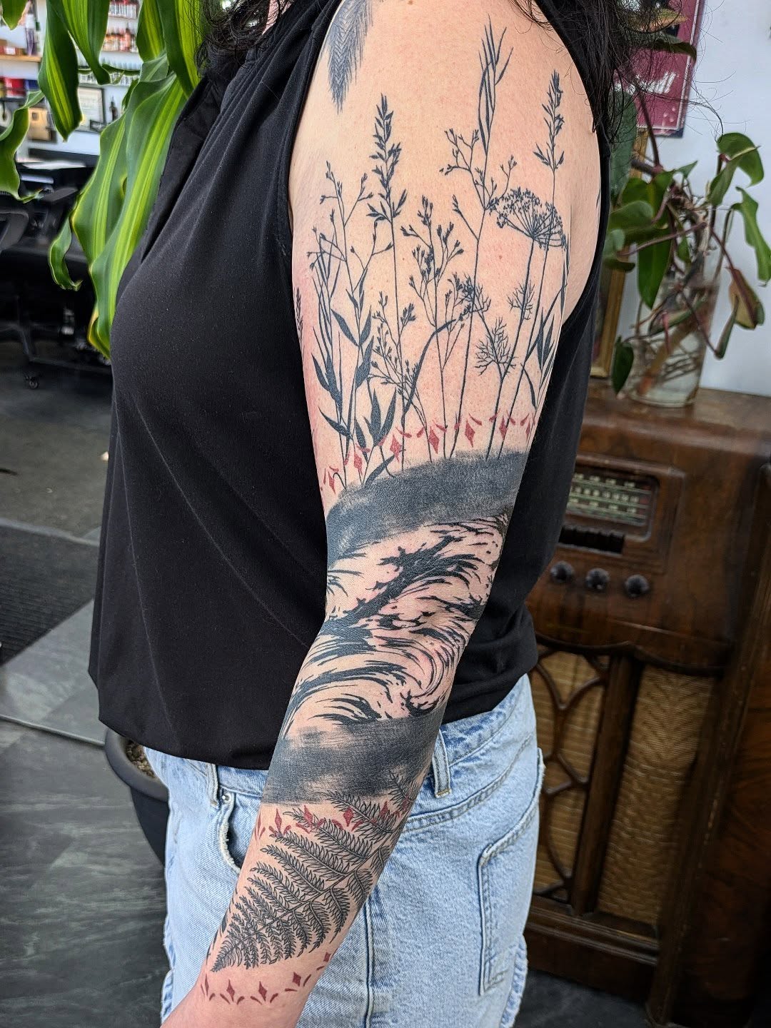 Tattoo by @alizee_tattoo — black_and_grey, realism