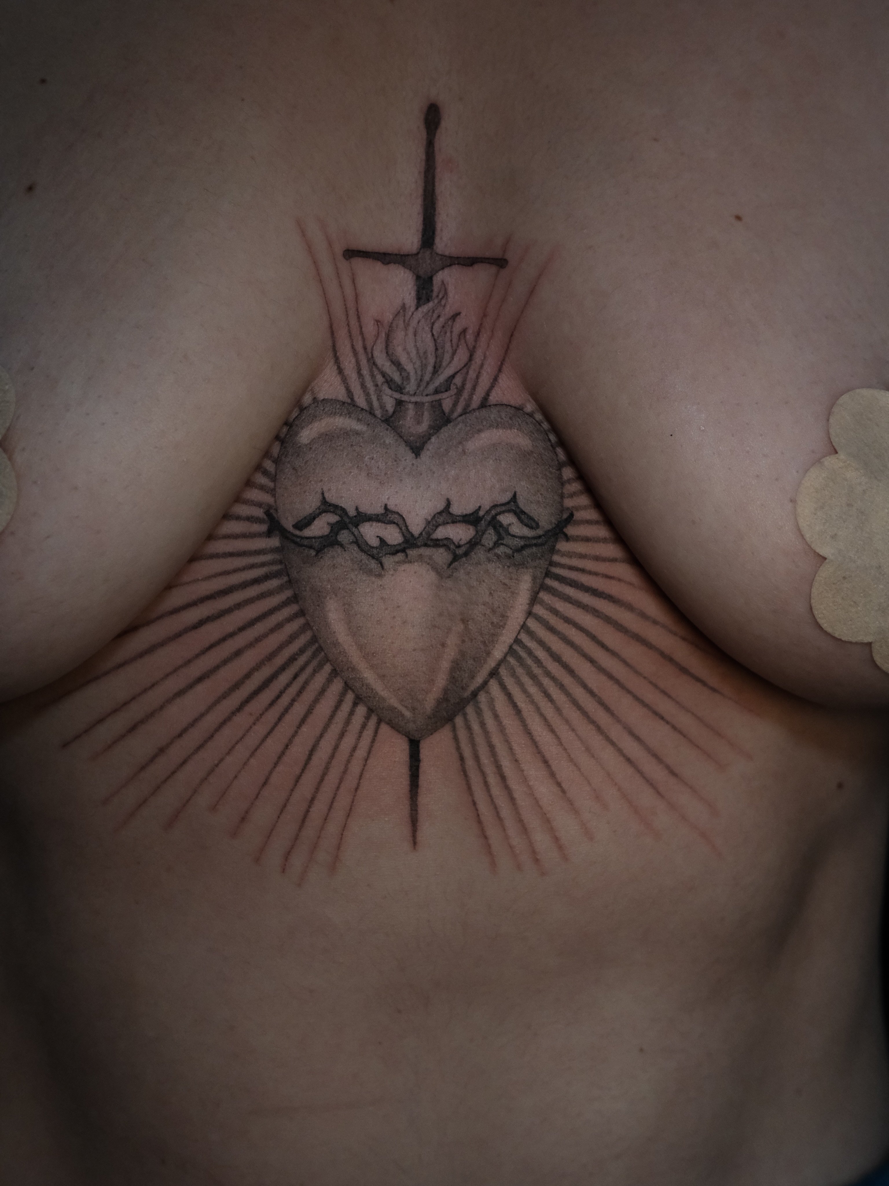 Tattoo by @cordova.ink — black_and_grey