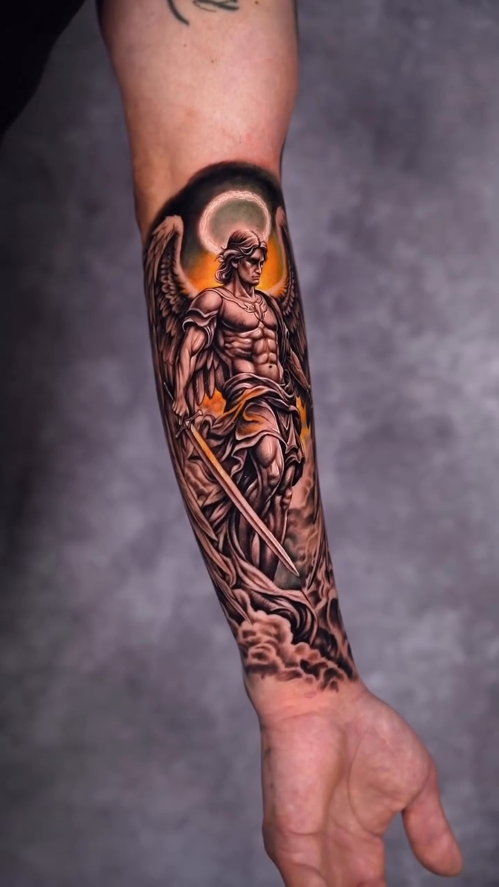 Tattoo by @brayan_ink_tattoo — realism, black_and_grey