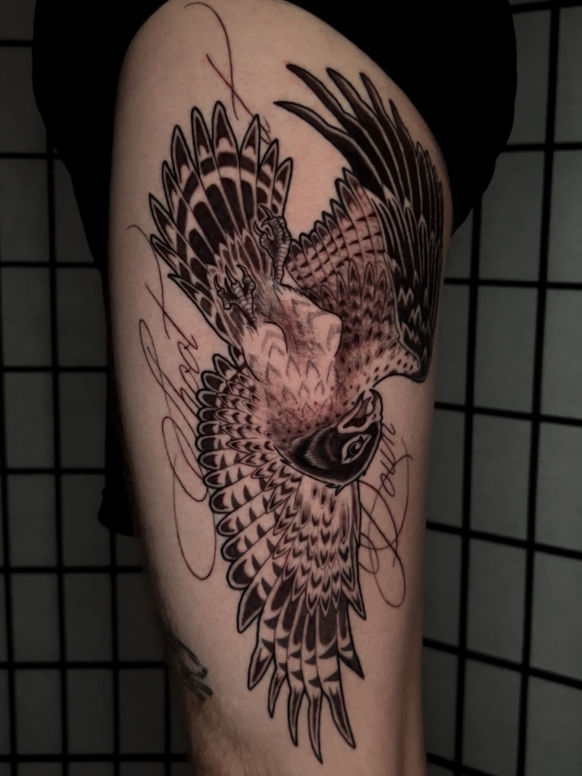 Tattoo by @vic_the_vicious — realism, black_and_grey
