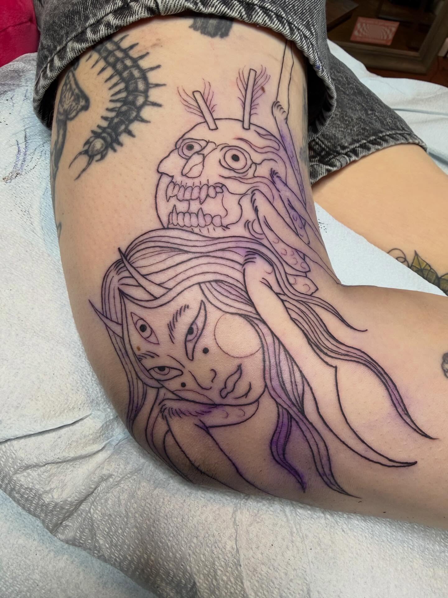 Tattoo by @reaganmauldintattoos — dark_realism