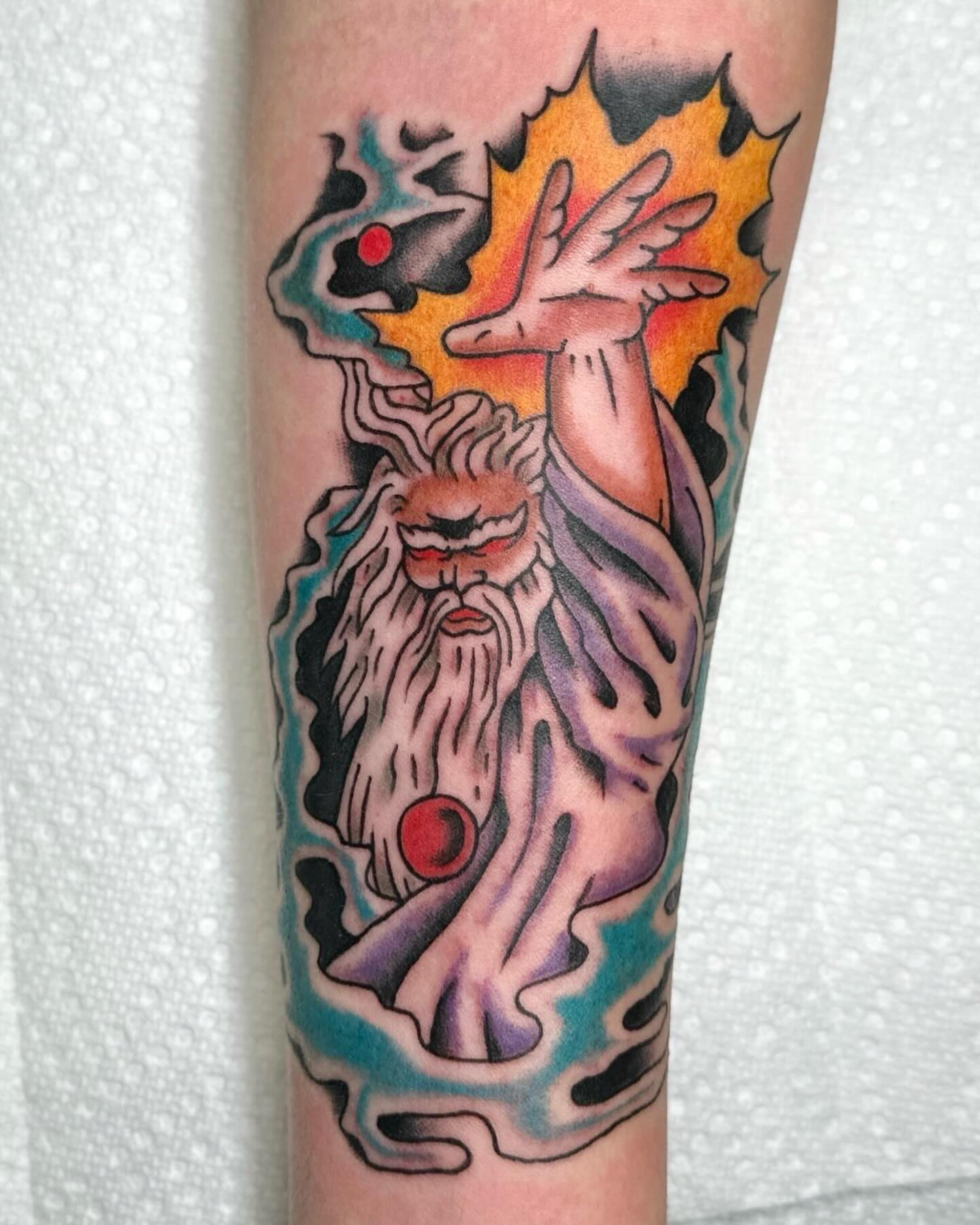 Tattoo by @piratewizardtattoo — american_traditional