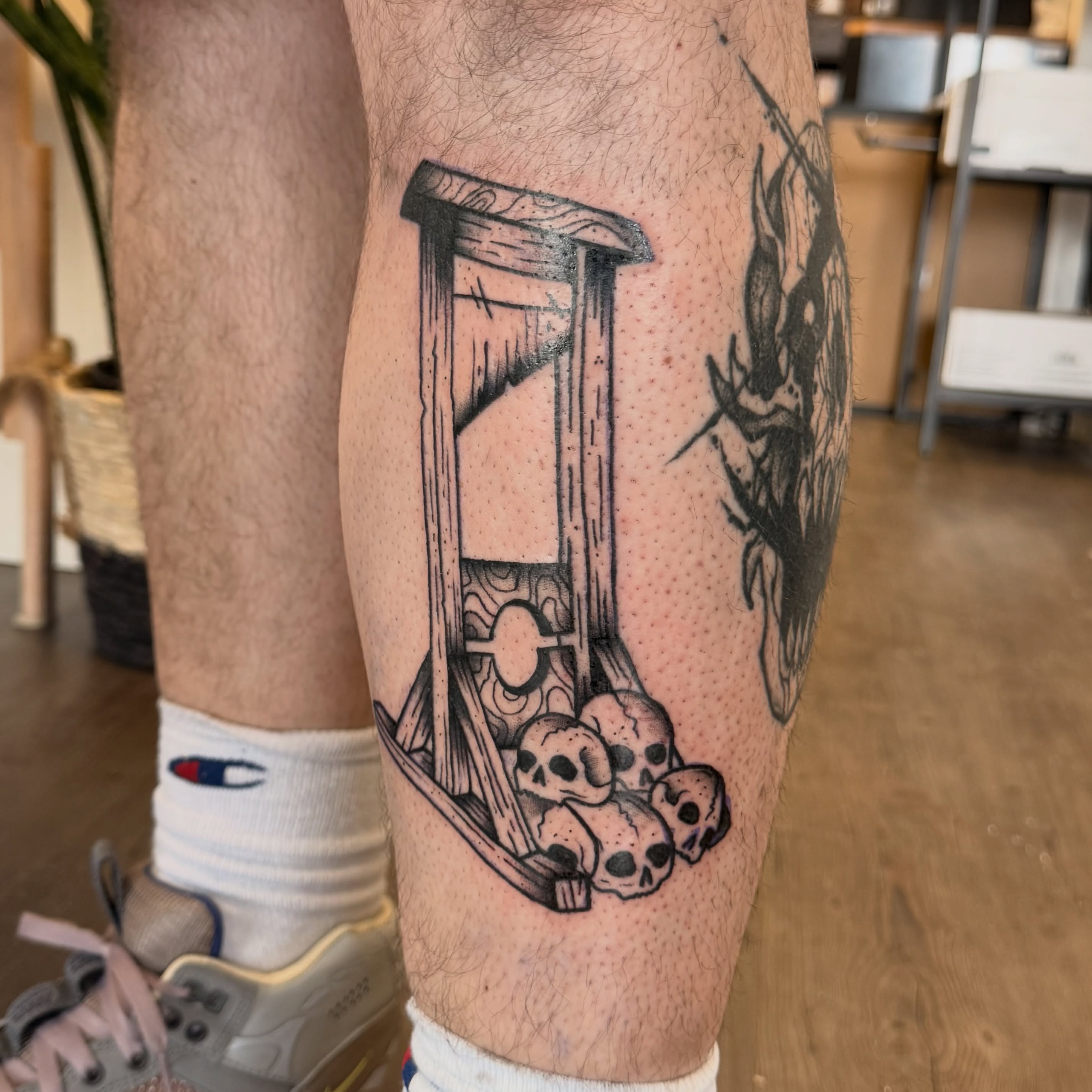 Tattoo by @mylenemassacre — black_and_grey