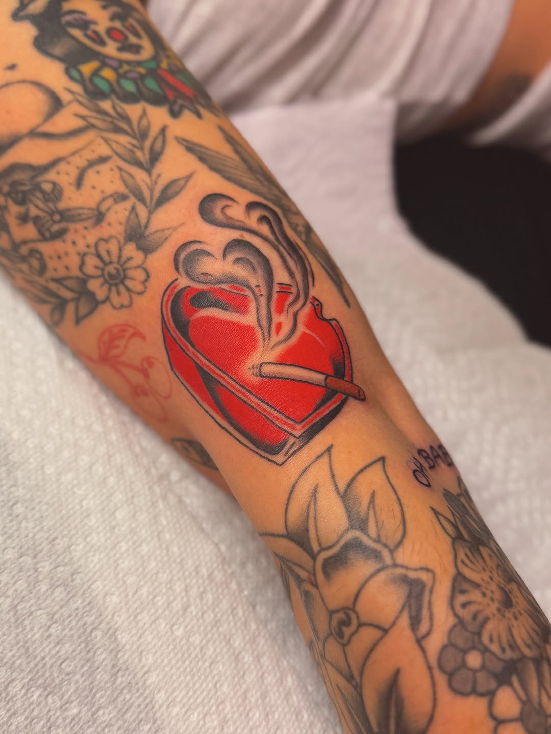 Tattoo by @colournegative — american_traditional, neo_traditional