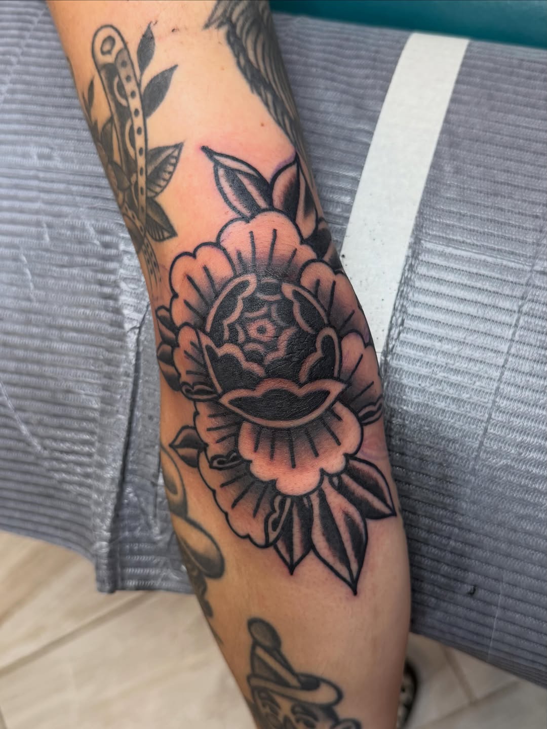 Tattoo by @bgctattoo — american_traditional, black_and_grey
