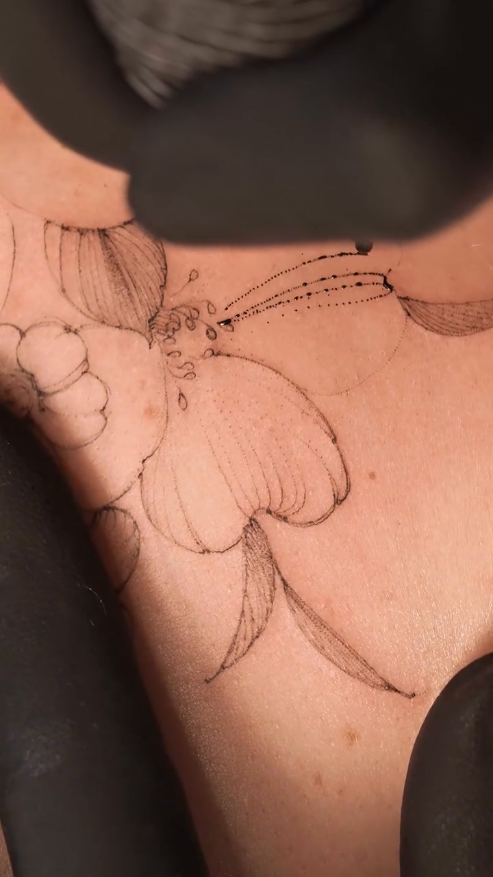 Tattoo by @shekhme — fine_line