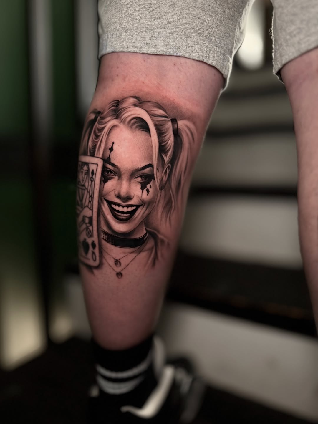 Tattoo work at Fort Wayne Tattoo Convention 2026