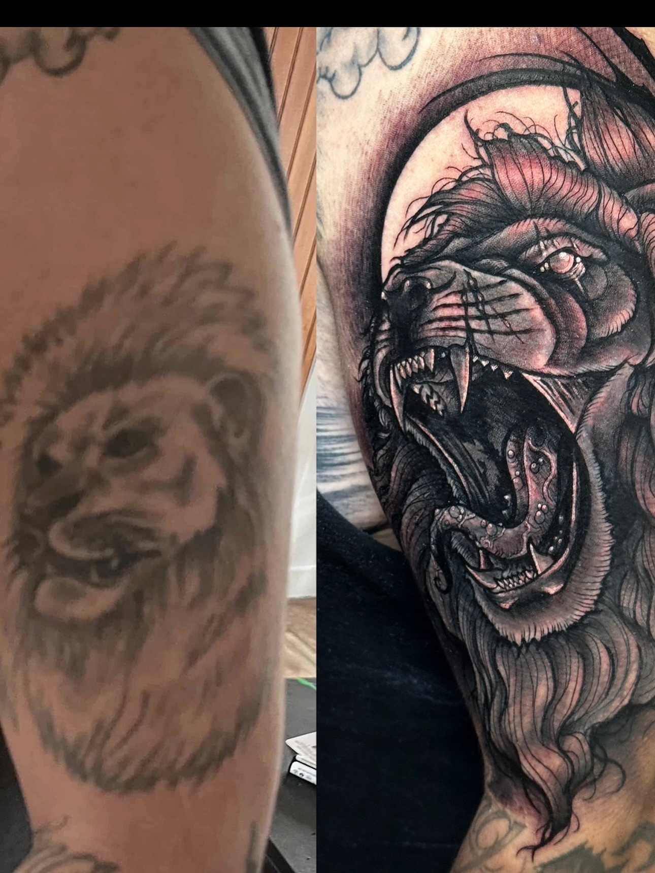 Tattoo by @themactatty — realism, dark_realism